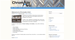 Desktop Screenshot of chromaticarts.com